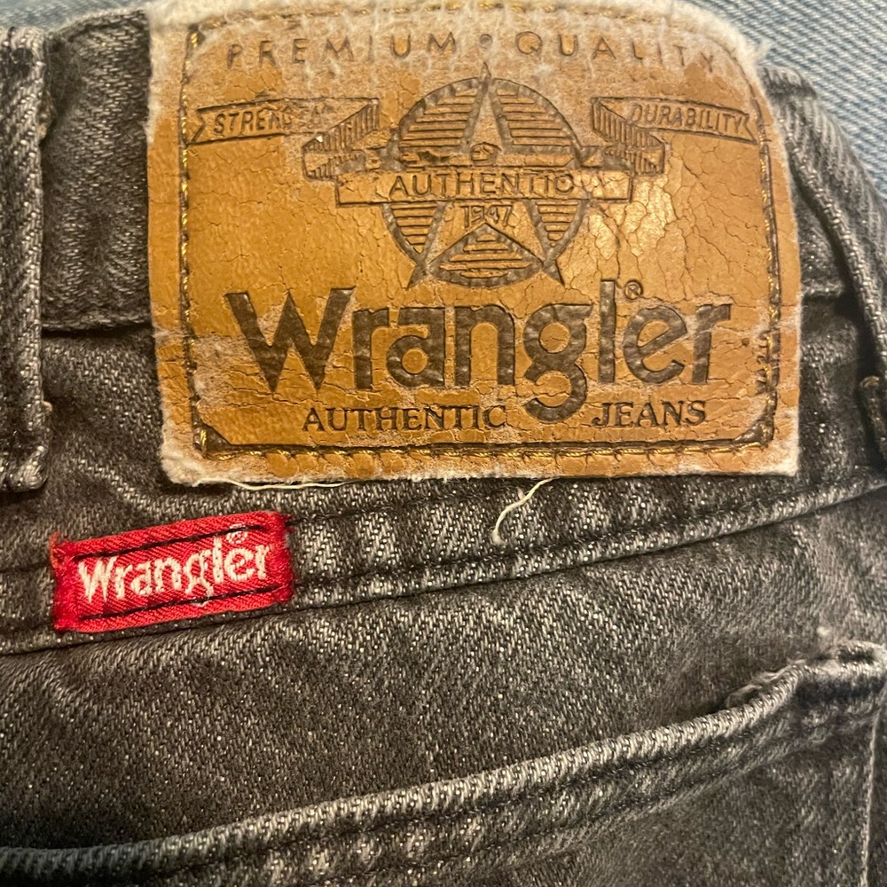 Wrangler Men’s Black Authentic Jeans